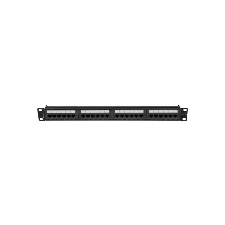 PATCH PANEL LANBERG 19 24 PUERTOS 1U CAT 6A UTP