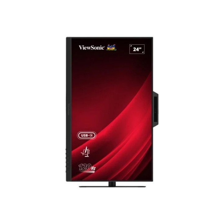 MONITOR VIEWSONIC 24 IPS 120HZ MULTIM ERGONOMICO WEBCAM HDMI DP USB 5YR GAR