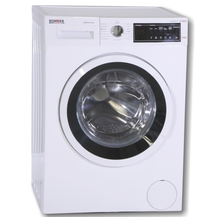 Rommer Digiplus 1410 Lavadora 10KG 1400RPM Inverter Carga Frontal