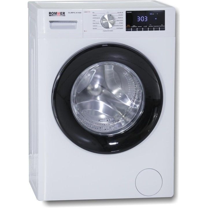 Rommer Olimpic A1408 Lavadora 8 KG 1400 RPM