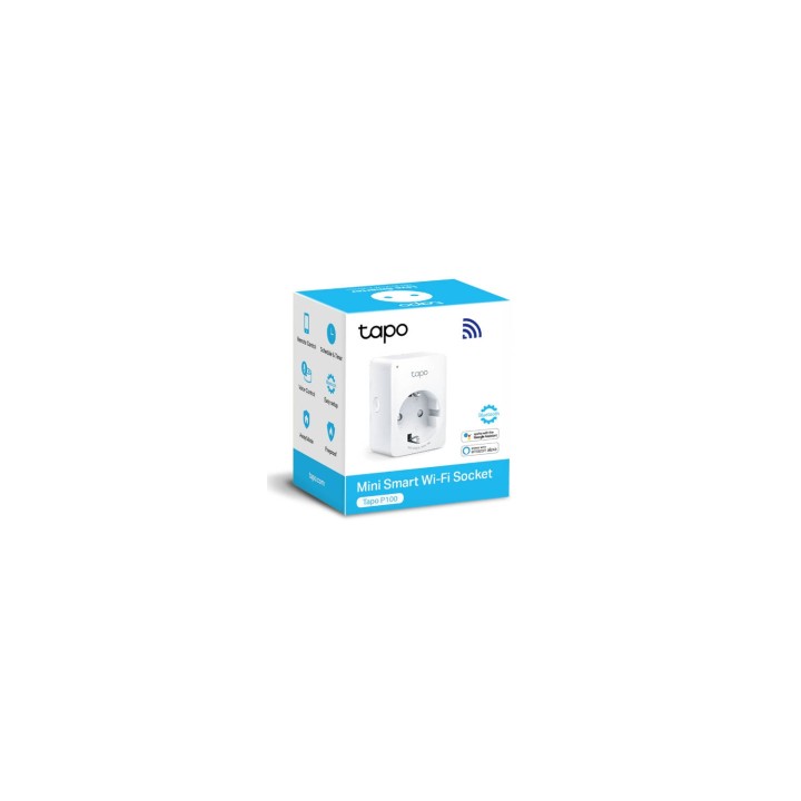 TP-LINK TAPO P100 MINI ENCHUFE INTELIGENTE WIFI SMART PLUG BLANCO