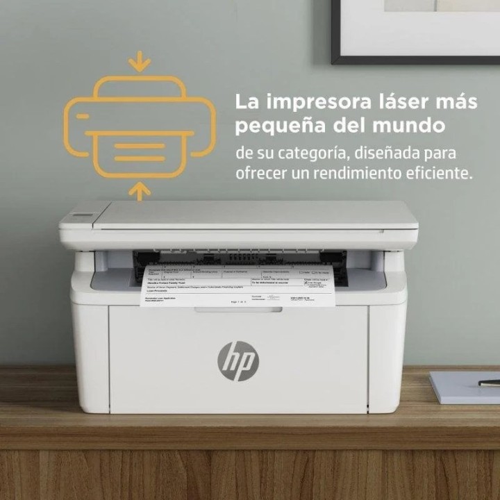 IMPRESORA HP LASERJET MULTIFUNCION MONOCROMO M140W WIFI DUPLEX WHITE