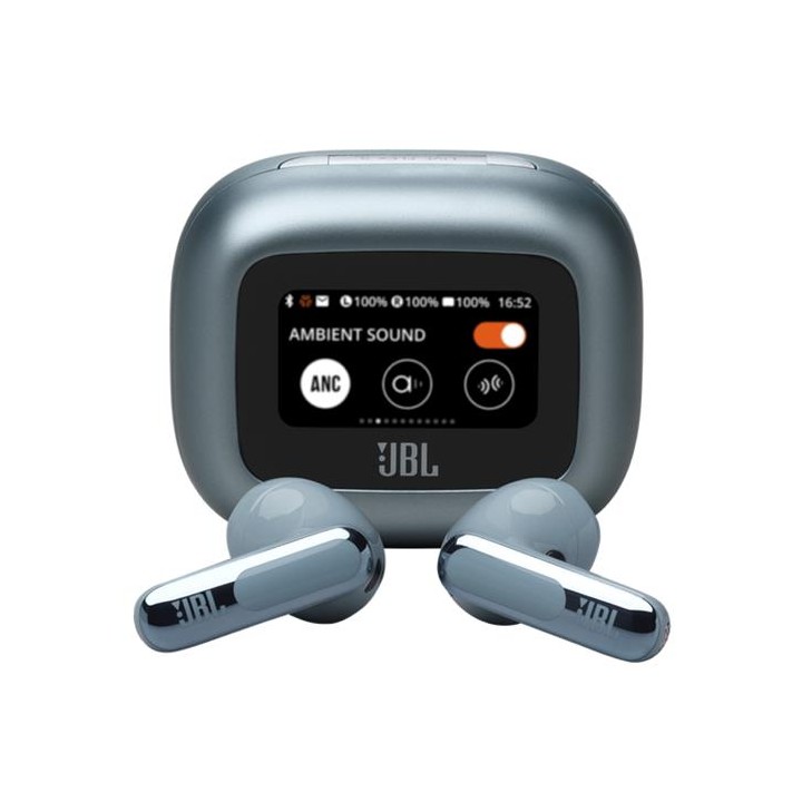 JBL Live Flex 3 Auricular Bluetooth con Cancelación de Ruido y pantalla Azul