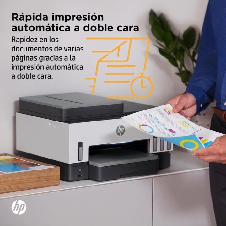 IMPRESORA HP SMART TANK MULTIFUNCION 7605 COLOR WIFI DUPLEX WHITE/GREY