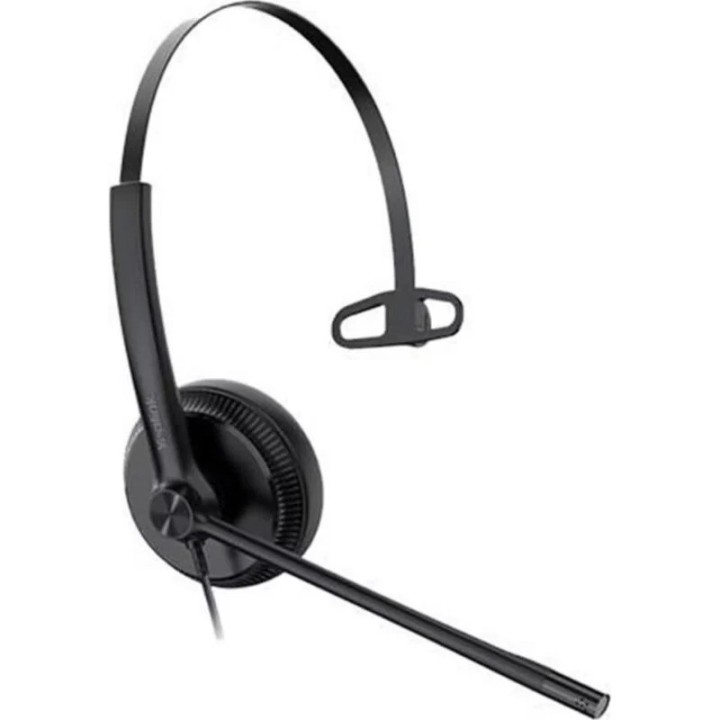 MICROAURICULAR YEALINK MONO RJ9 MONOAURAL BLACK