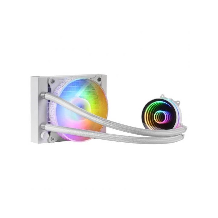 REFRIGERACION LIQUIDA CPU MARS GAMING FRGB 120MM WHITE