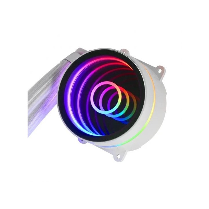 REFRIGERACION LIQUIDA CPU MARS GAMING FRGB 120MM WHITE