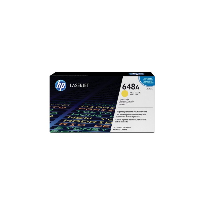 TONER HP 648A AMARILLO CE262A