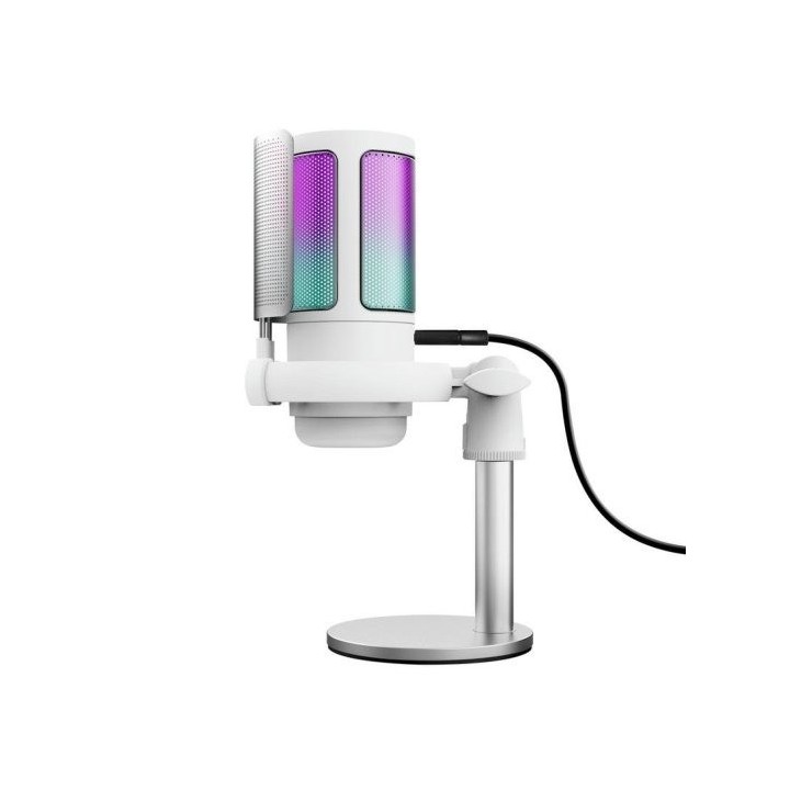 MICROFONO TRUST GAMING GXT 238W AURON USB RGB WHITE