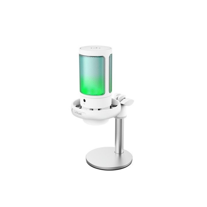 MICROFONO TRUST GAMING GXT 238W AURON USB RGB WHITE