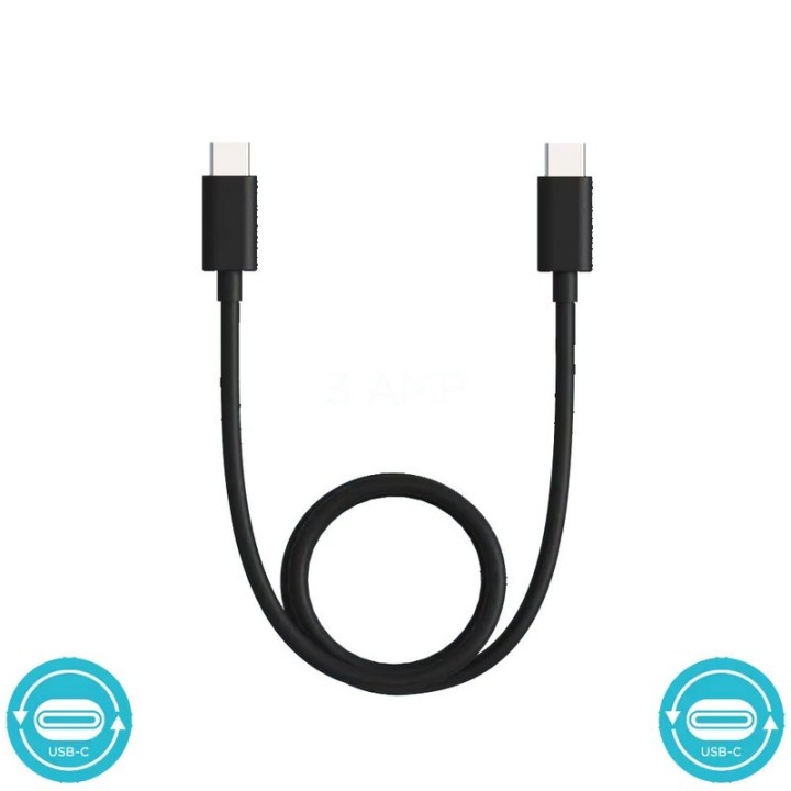 CABLE MOTOROLA SILICONE USB-C - USB-C 2M BLACK