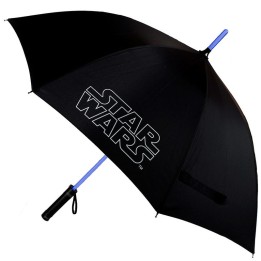 Paraguas manual Star Wars 53cm efecto espada laser