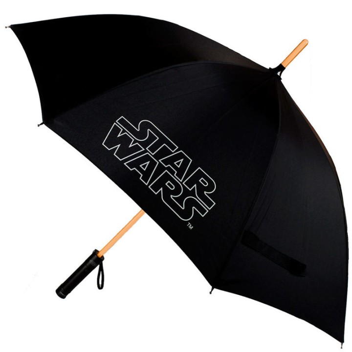 Paraguas manual Star Wars 53cm efecto espada laser