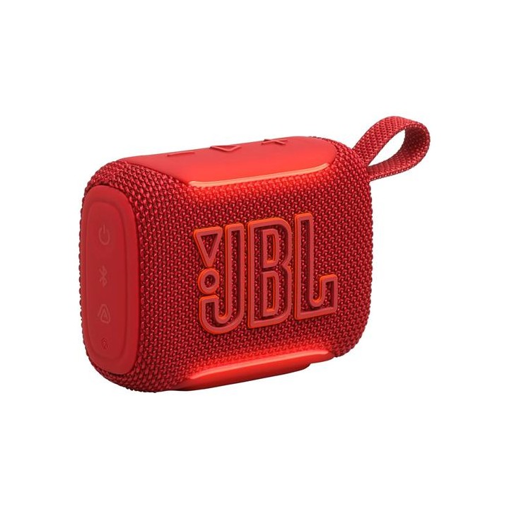 Jbl GO5 Altavoz Bluetooth con Auracast y Luces Led Rojo