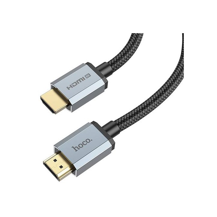 Cable HDMI HDTV 2.1 Ultra Hd 8K 1 m Hoco US03 Negro
