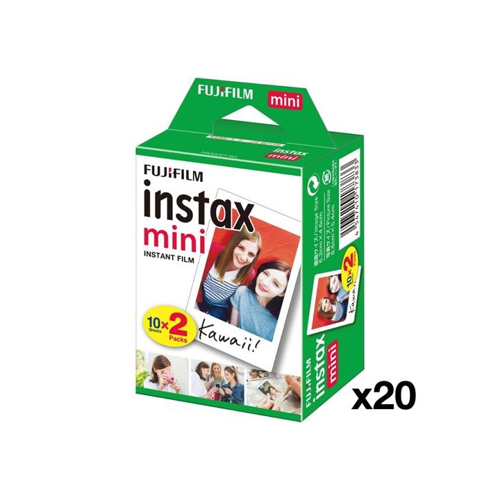 FUJIFILM Papel Fotográfico INSTAX MINI BIPACK (2X10)