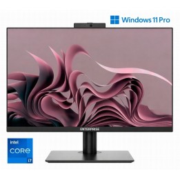 ORDENADOR ENTERPRISE AIO DOHA 24 I7 12700/16GB DDR5/SSD500GB/WIFI/WEBCAM/ERGO/3Y/W11PRO BLACK