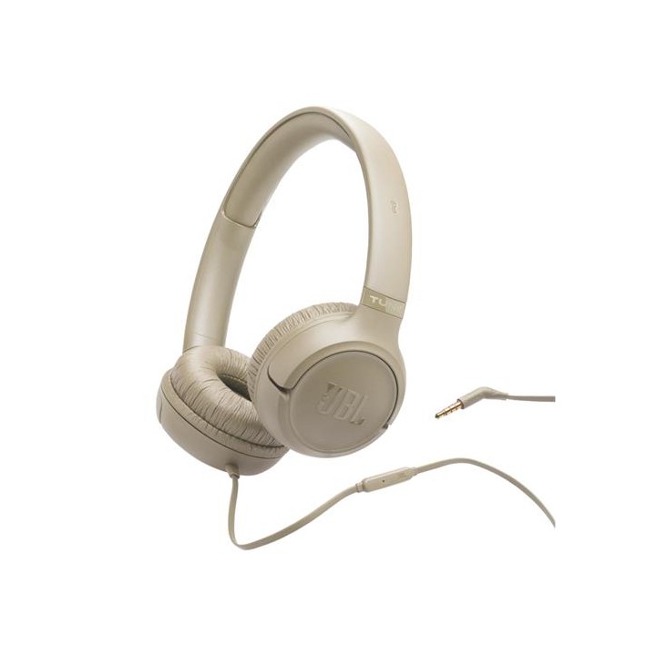 Jbl Tune 530 Auricular con Cable Jack 3.50mm Beige