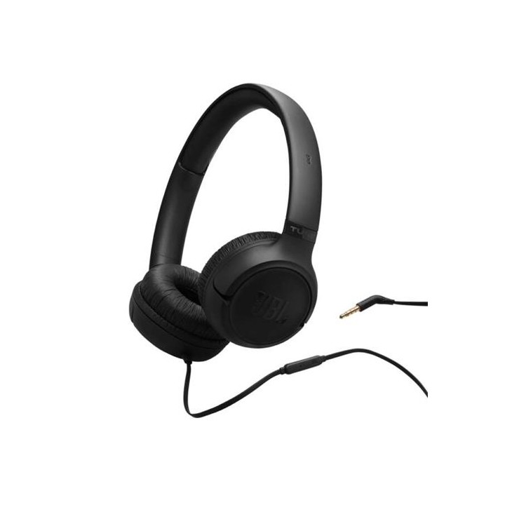 Jbl Tune 530 Auricular con Cable Jack 3.50mm Black