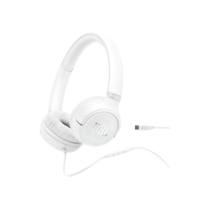 Jbl Tune 530C Auricular con Cable USB-C White