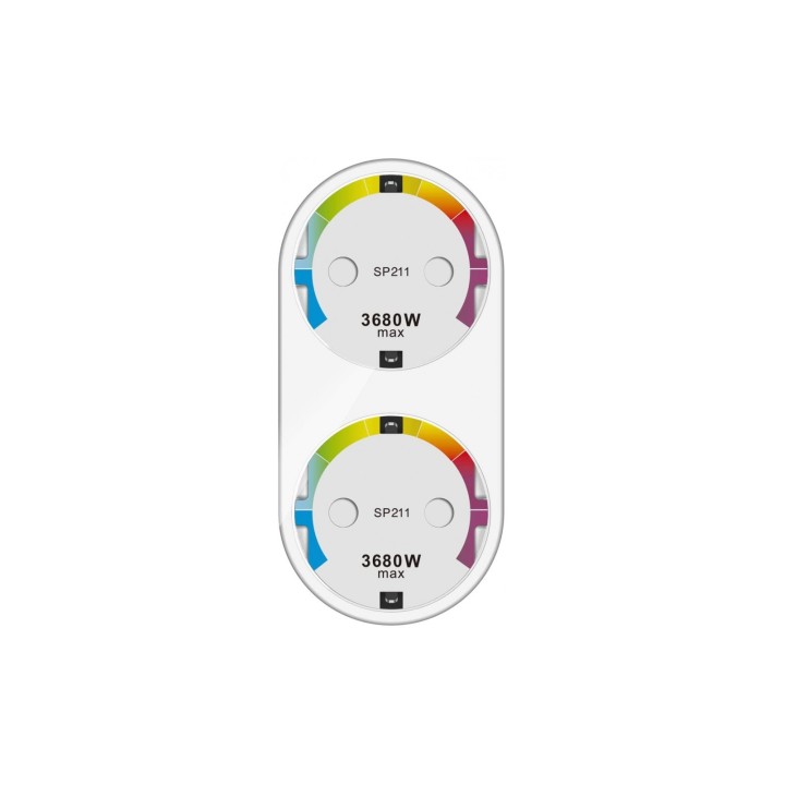 Enchufe Inteligente Ksix Energy Duo BXWSP211 Blanco