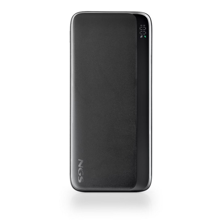 POWERBANK NGS QUIZ20 20000MAH 22.5W USB-A/USB-C LED BLACK