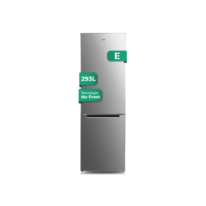 Svan SC185603ENFX Frigorífico Combi E 185cm 60cm 60cm Inox