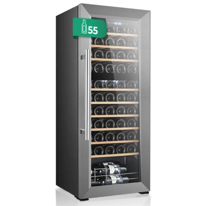 Svan SVN5500D Vinoteca 150L 55 Botellas G Negro Puerta