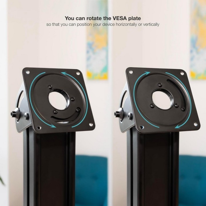 SOPORTE DE MESA TABLET TOOQ TQATC2601-B PARA MARCO ANTIRROBO