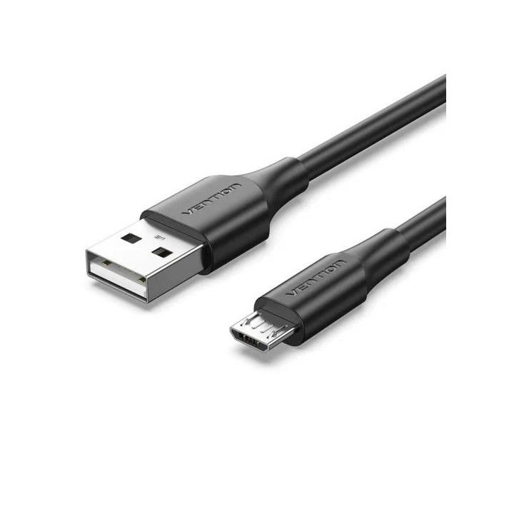 CABLE USB 2.0 VENTION USB-A/M - MICROUSB/M 1M BLACK