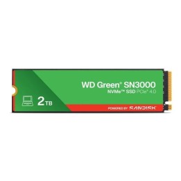 DISCO DURO SSD WESTERN DIGITAL GREEN SN3000 2TB M2 2280 PCIE GEN4