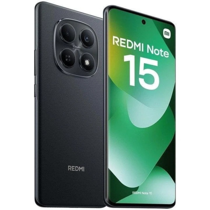 SMARTPHONE XIAOMI REDMI NOTE 15 6.77 6GB/128GB/108MP/NFC/4G BLACK