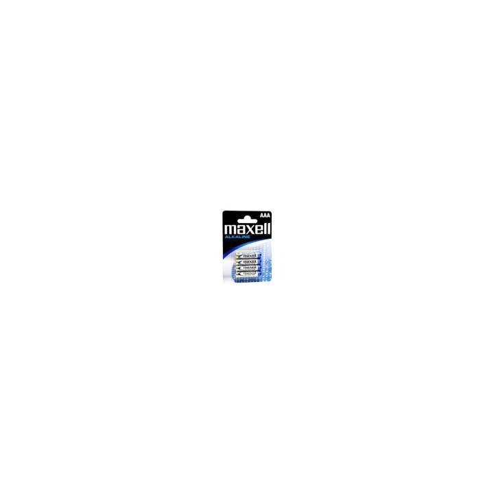 PILAS MAXELL ALCALINAS AAA BLISTER 4 LR03-B4 GD MXL