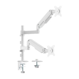 SOPORTE DE MESA TV/MONITOR AISENS 17 - 32 2 BRAZOS GIRATORIO/INCLINABLE HASTA 9KG WHITE