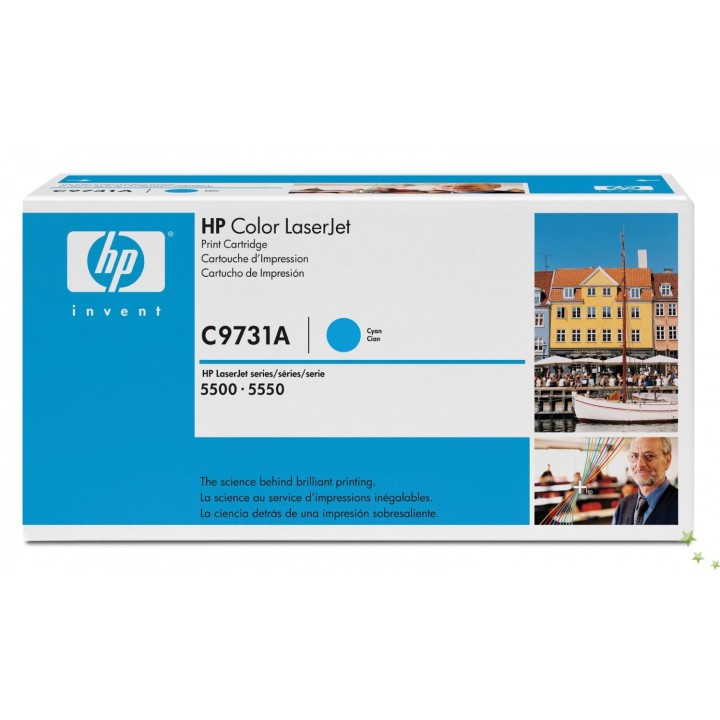 TONER HP 645A CIAN C9731A