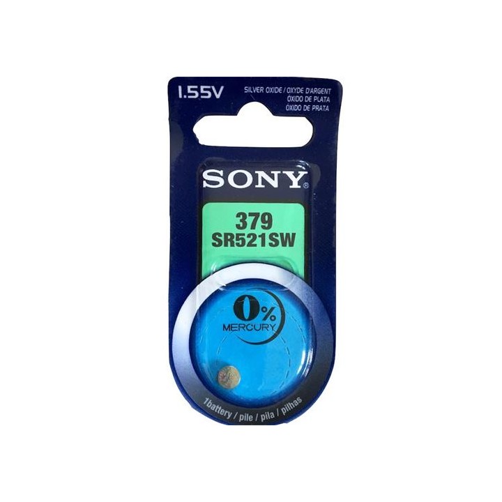 SONY SR521SW BATERÍA SILVER OXIDO
