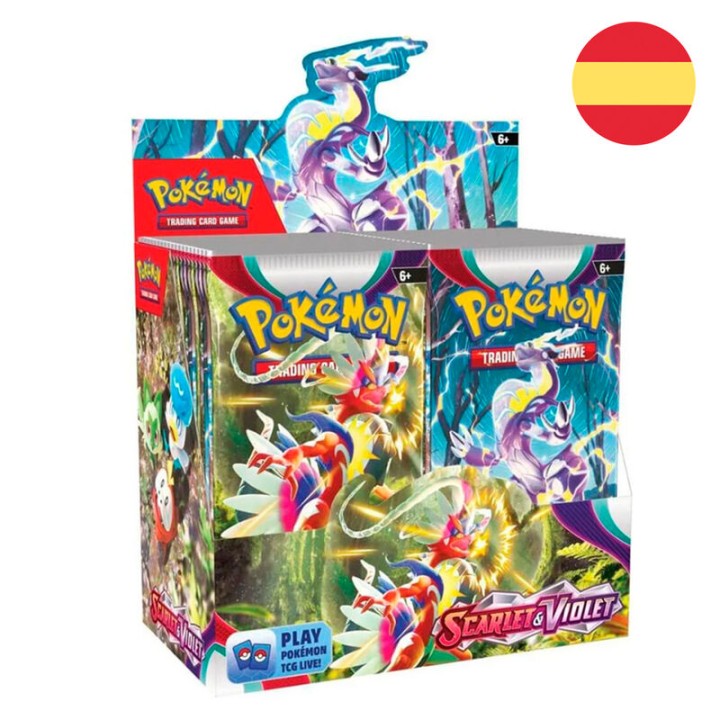 Sobre cartas Escarlata & Purpura Pokemon