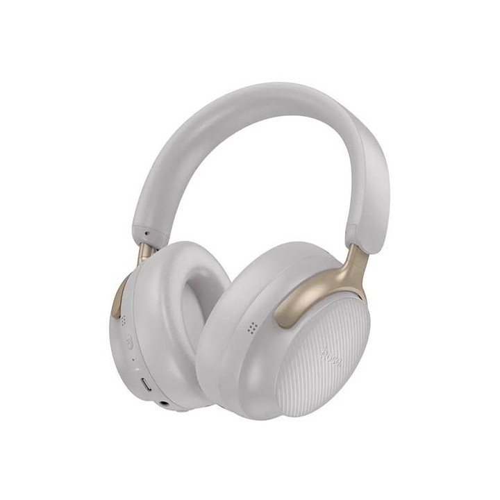 Hoco W53 Plus Auricular Inalámbrico y Micro SD con Cancelación de Ruido Gris