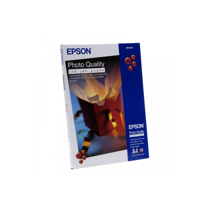 PAPEL EPSON FOTOGRAFICO A4 100 HOJAS C13S041061