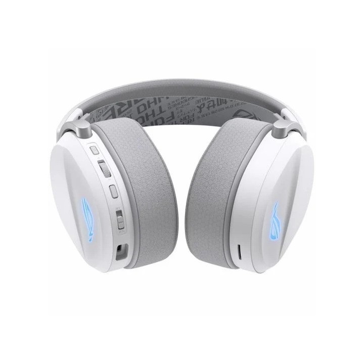 AURICULARES + MICROFONO ASUS GAMING ROG PELTA INALAMBRICO WHITE