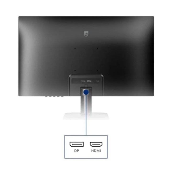 MONITOR PHILIPS 27 IPS 2K QHD VGA HDMI DP BLACK