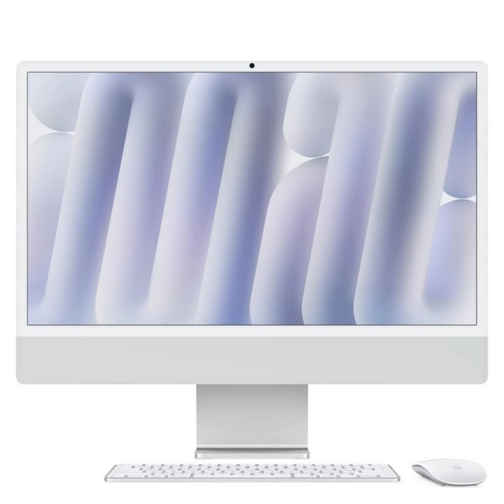 APPLE IMAC 24 4.5K M4/8-CORE CPU/16GB/SSD256GB/8-CORE GPU SILVER