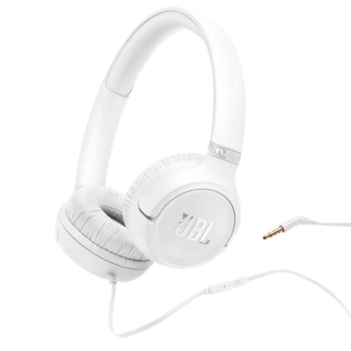 Jbl Tune 530 Auricular con Cable Jack 3.50mm Blanco