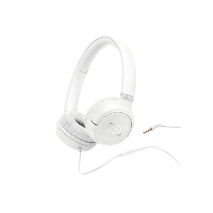 Jbl Tune 530 Auricular con Cable Jack 3.50mm Blanco