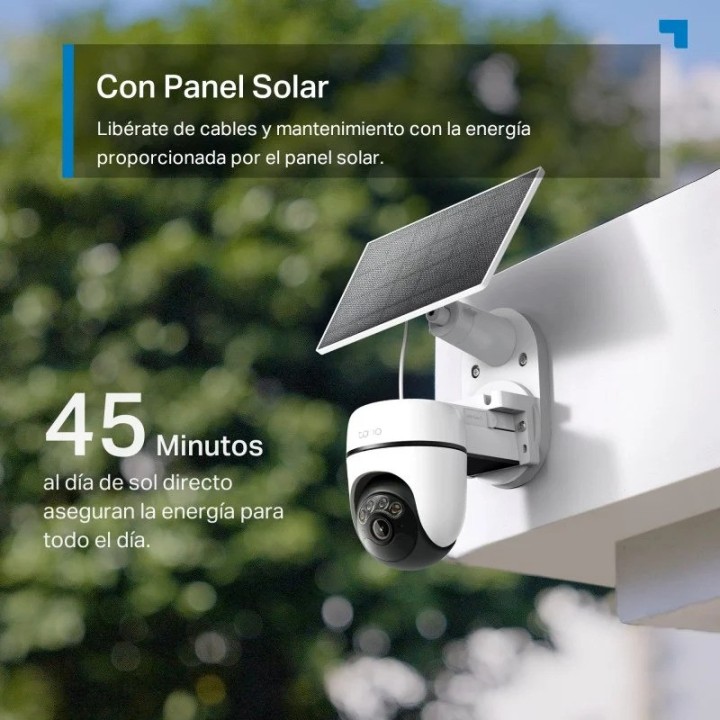 KIT TC90 TP-LINK CAMARA IP EXTERIOR + PANEL SOLAR POWERED