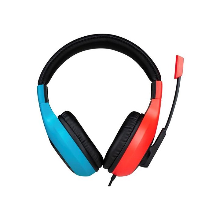 Nacon Auricular Estereo Gaming para Switch Rojo y Azul