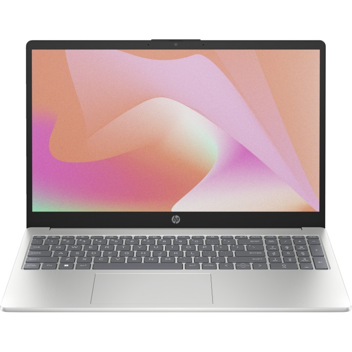 HP 15-fc0111ns AMD Ryzen™ 7 7730U Portátil 39,6 cm (15.6") Full HD 8 GB DDR4-SDRAM 512 GB SSD Wi-Fi 6 (802.11ax) FreeDOS Plata