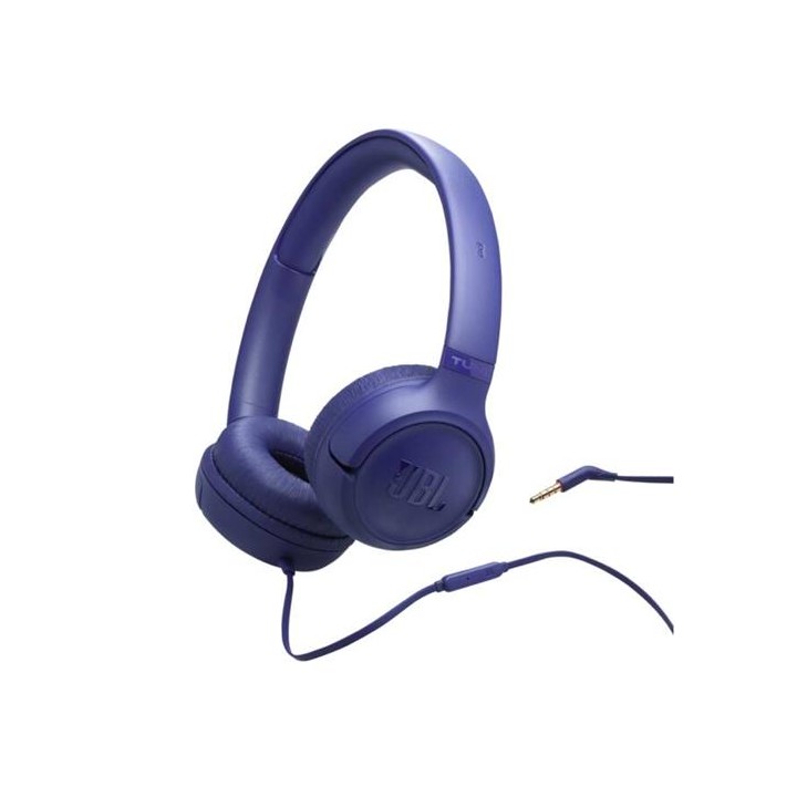Jbl Tune 530 Auricular con Cable Jack 3.50mm Blue