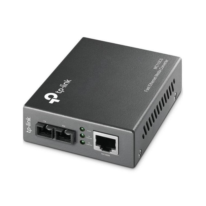 CONVERSOR TP-LINK RJ45 A FIBRA MONOMODO SC