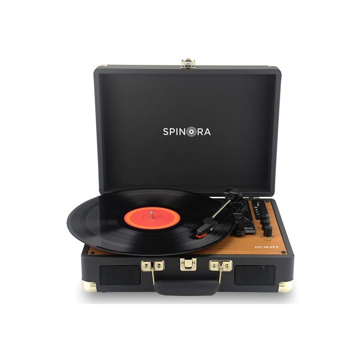 Sogo Tocadiscos con Bluetooth In/Out Reproduce 33/45/78 RPM (TDA-SS-8645)